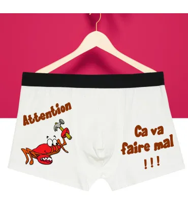 boxer original pour homme ça va faire mal