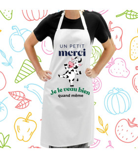 tablier je le veau bien