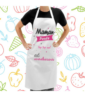 tablier de cuisine maman poule