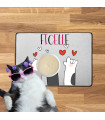 Tapis Personnalisé pour Gamelle Chien ou Chat – 28x40 cm
