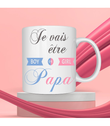 mug pour papa annonce grossesse