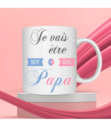 mug pour papa annonce grossesse