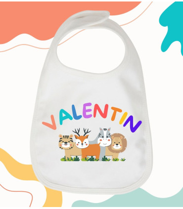 bavoir bébé personnalisé prénom