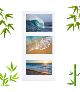 drap de bain personnalisé avec photo