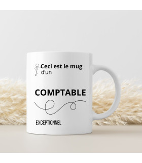 mug personnalisé comptable