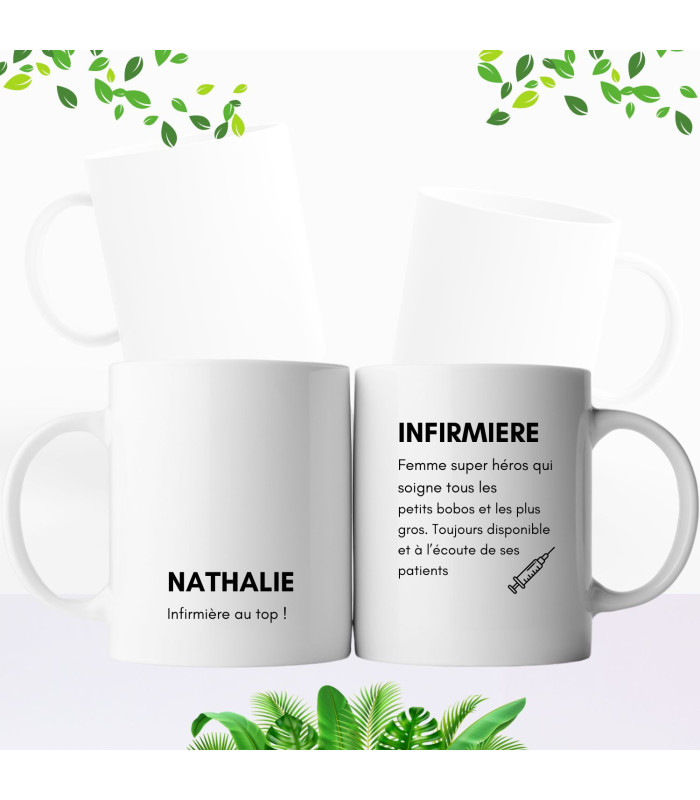 Mug chic pour une infirmière au top
