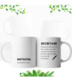 Mug chic et poétique pour secrétaire