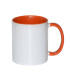 Mug chapeau melon et bottes de cuir