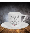 Tasse à café je t'aime