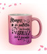 mug paillette rose personnalisé