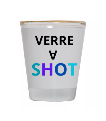 verre a shot personnalisé