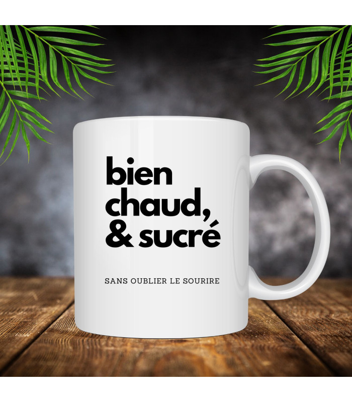 Mug pour un café chaud et sucré