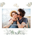 Faire part mariage original puzzle
