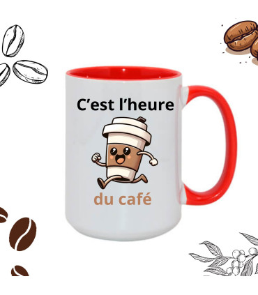 mug xl rouge grande taille