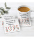 mug avec dessous de mug