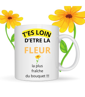 mug la fleur la plus fraiche