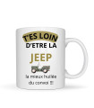 Mug la jeep la mieux huilée du convoi