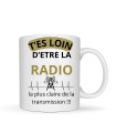 Mug original WW2 la radio la plus claire