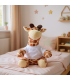 peluche girafe personnalisée photo