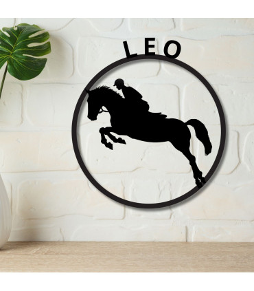 cavalier à cheval