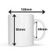 Mug blanc imprimé avec photo et texte