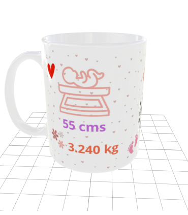 Mug naissance bébé