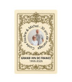 Etiquette de vin personnalisée vintage
