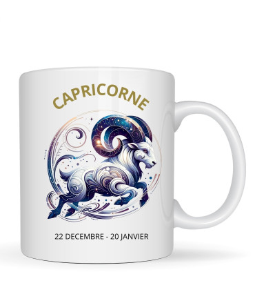mug personnalisé capricorne