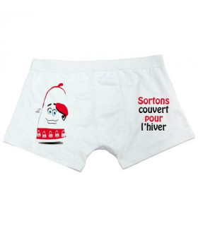 Idée cadeau original et rigolo avec ce boxer amusant pour homme et ados