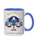 mug signe balance couleur bleu