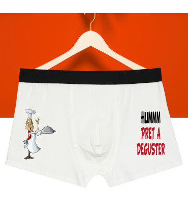 boxer homme la dégustation