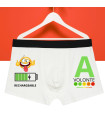 Boxer homme rechargeable à volonté