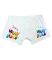 Boxer Homme Humoristique "Happy New Year"