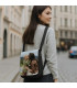 besace femme personnalisée sur le dos
