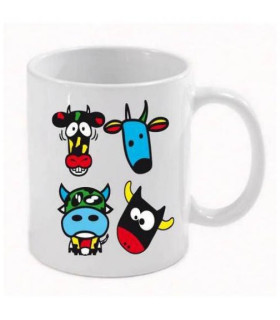 mug rigolo avec vaches