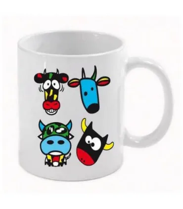 mug rigolo avec vaches