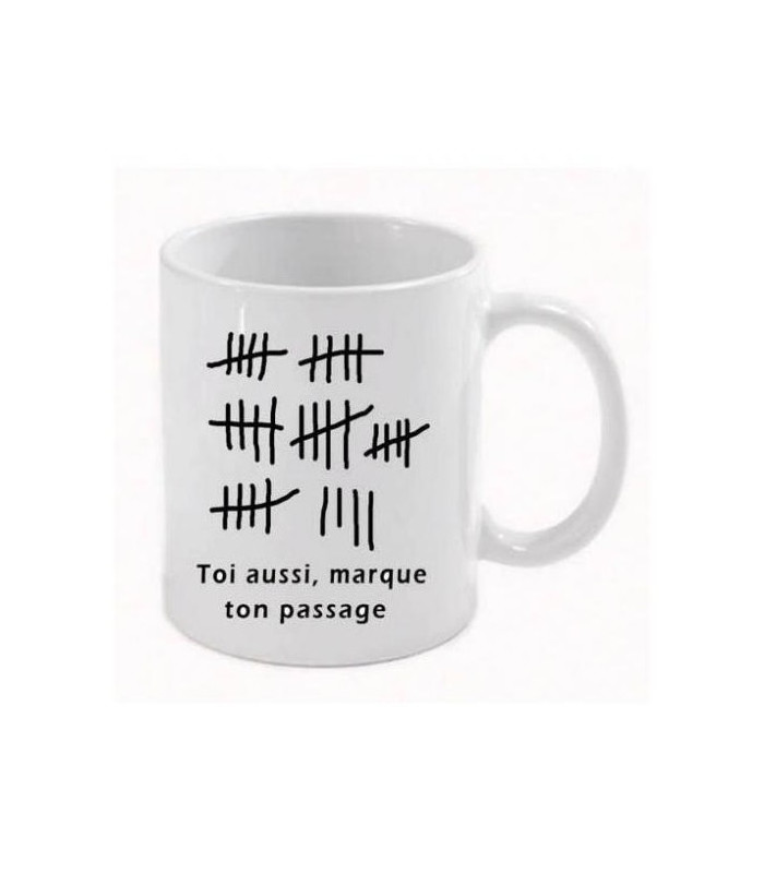 Mug Amusant "Bâtons à Cocher"