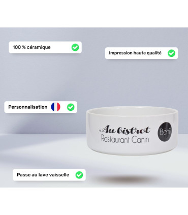 gamelle personnalisée