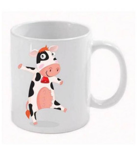 mug avec une vache