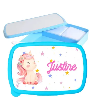boite gouter licorne personnalisée