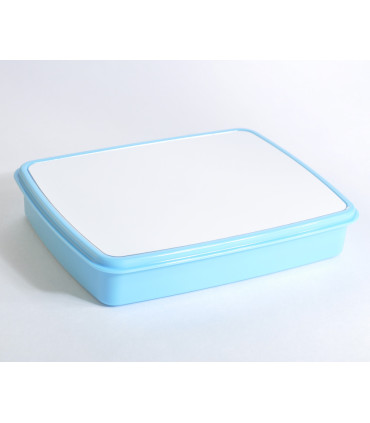 boite repas à personnaliser enfants bleue