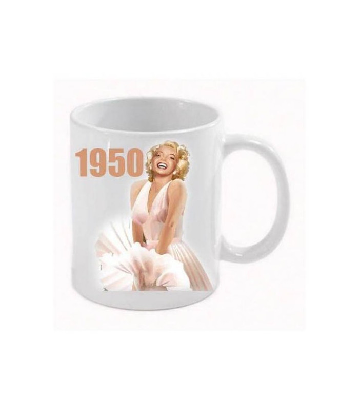 Mug Marilyn Monroe Anniversaire Personnalisable