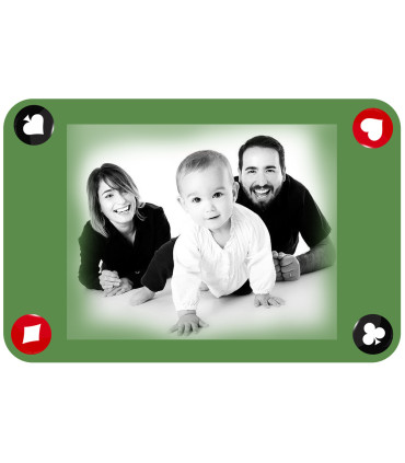Impression photo sur tapis de jeu de cartes