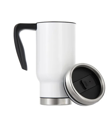 mug isotherme personnalisé et son bouchon