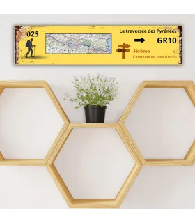 panneau randonnée GR10