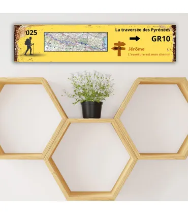 panneau randonnée GR10