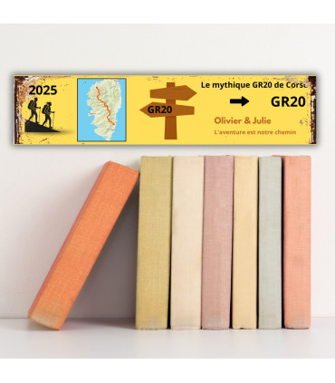 panneau personnalisé GR20