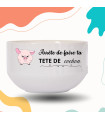 Bol personnalisé arrête de faire ta tête de cochon