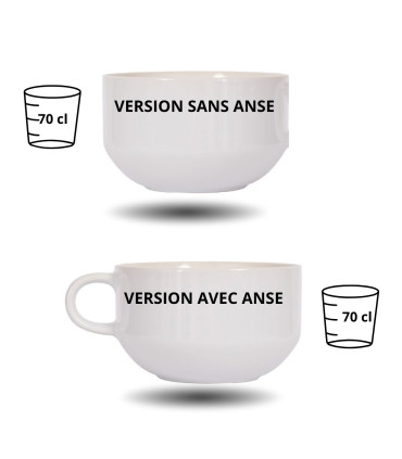 bol avec ou sans anse