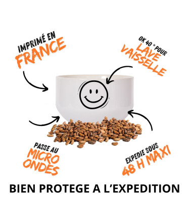 Bol petit dejeuner personnalisé